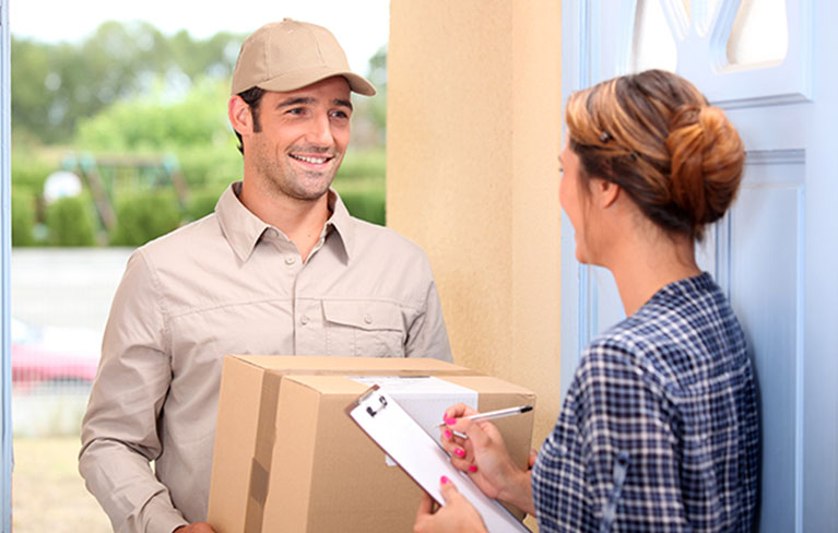 DOOR TO DOOR DELIVERY